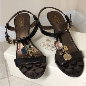 Coach Lucile Patent Heels